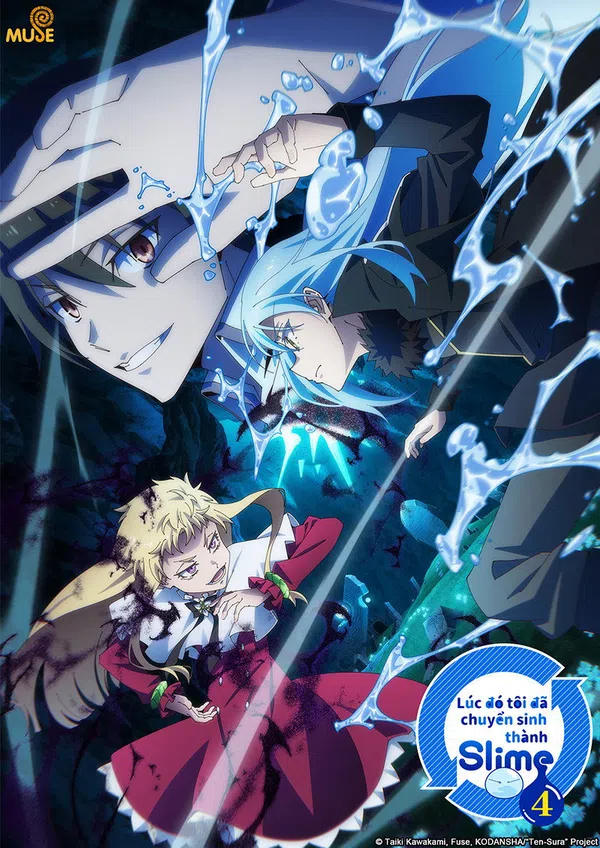 Poster phim Lúc Đó Tôi Đã Chuyển Sinh Thành Slime (Phần 4) trên Motchill