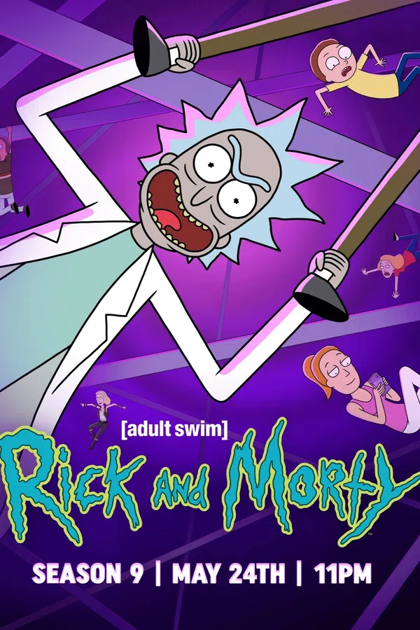Poster phim Rick và Morty (Phần 9) trên Motchill
